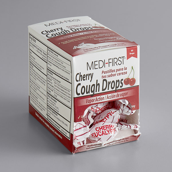Cherry Cough Drops, 50/box - Image 2