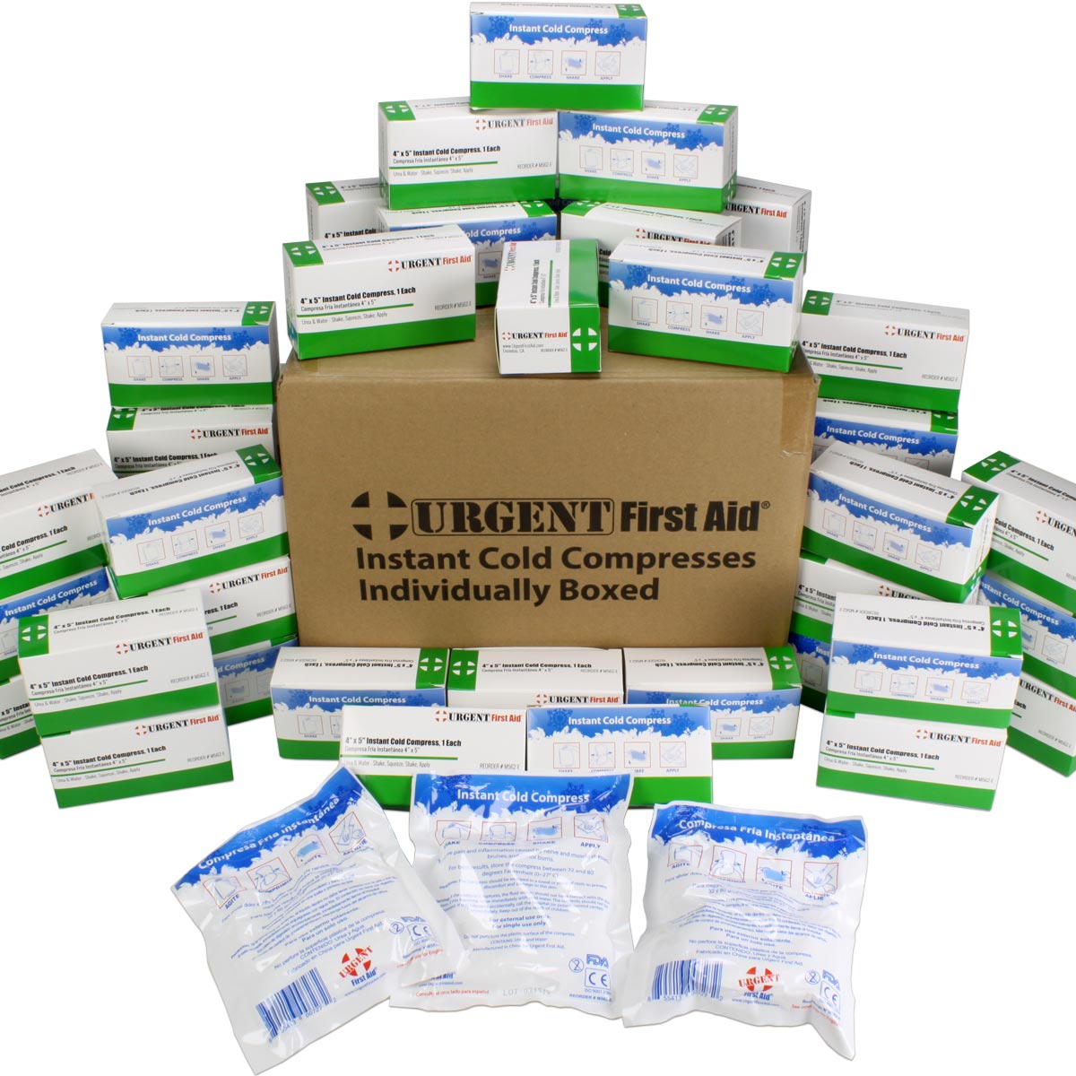 4" x 5" Instant Cold Compress, Boxed - Image 4